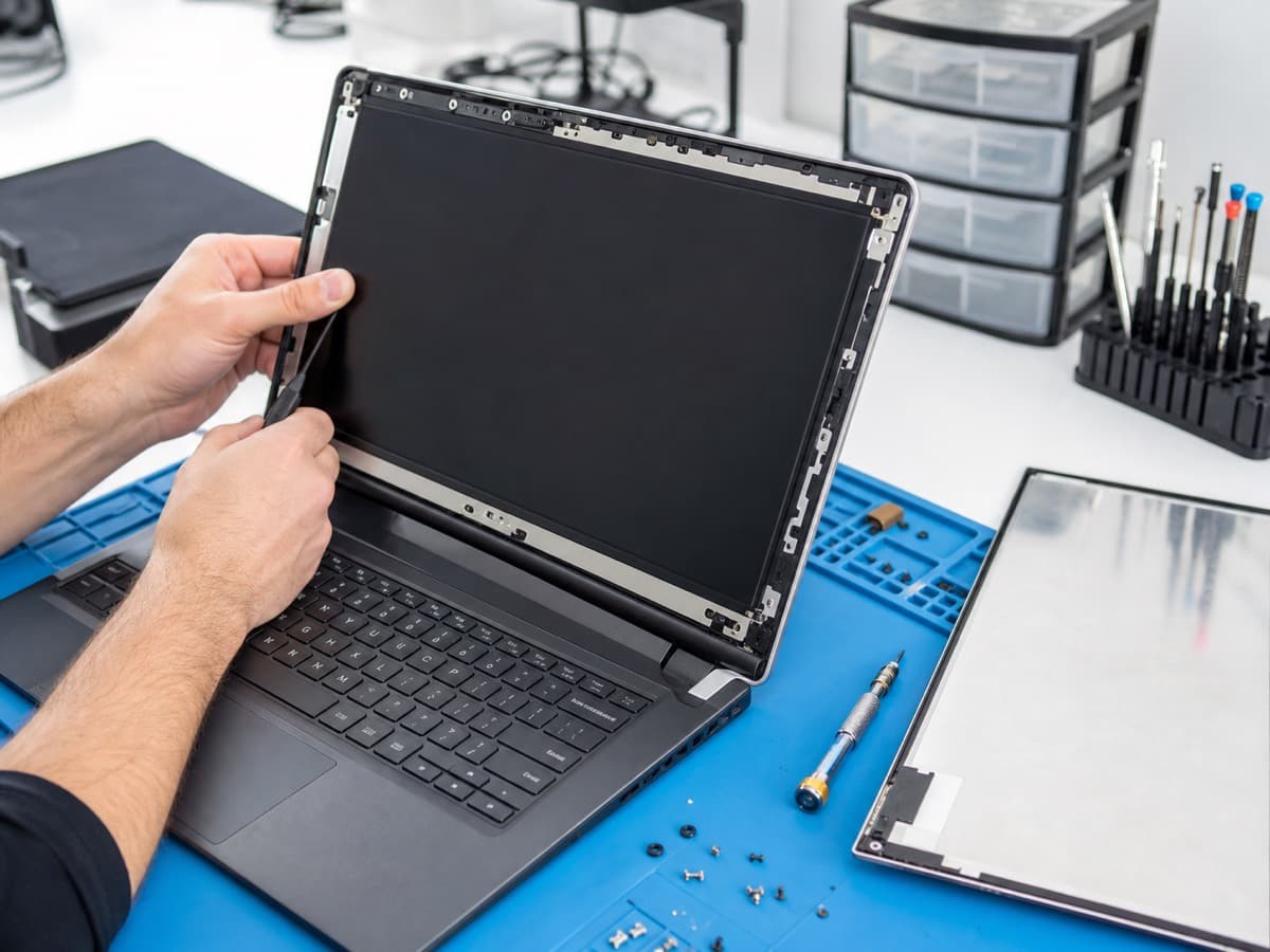 Laptop Screen Repair Edmonton Laptop Screen Repair in Edmonton — laptop screen replacement and bezel repair.