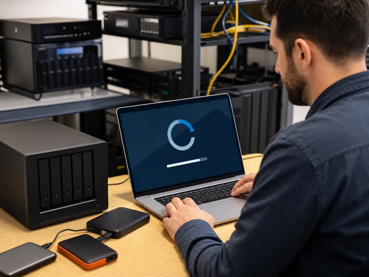 Backup And Disaster Recovery Edmonton Backup and Disaster Recovery in Edmonton — protected backup storage and restore testing.